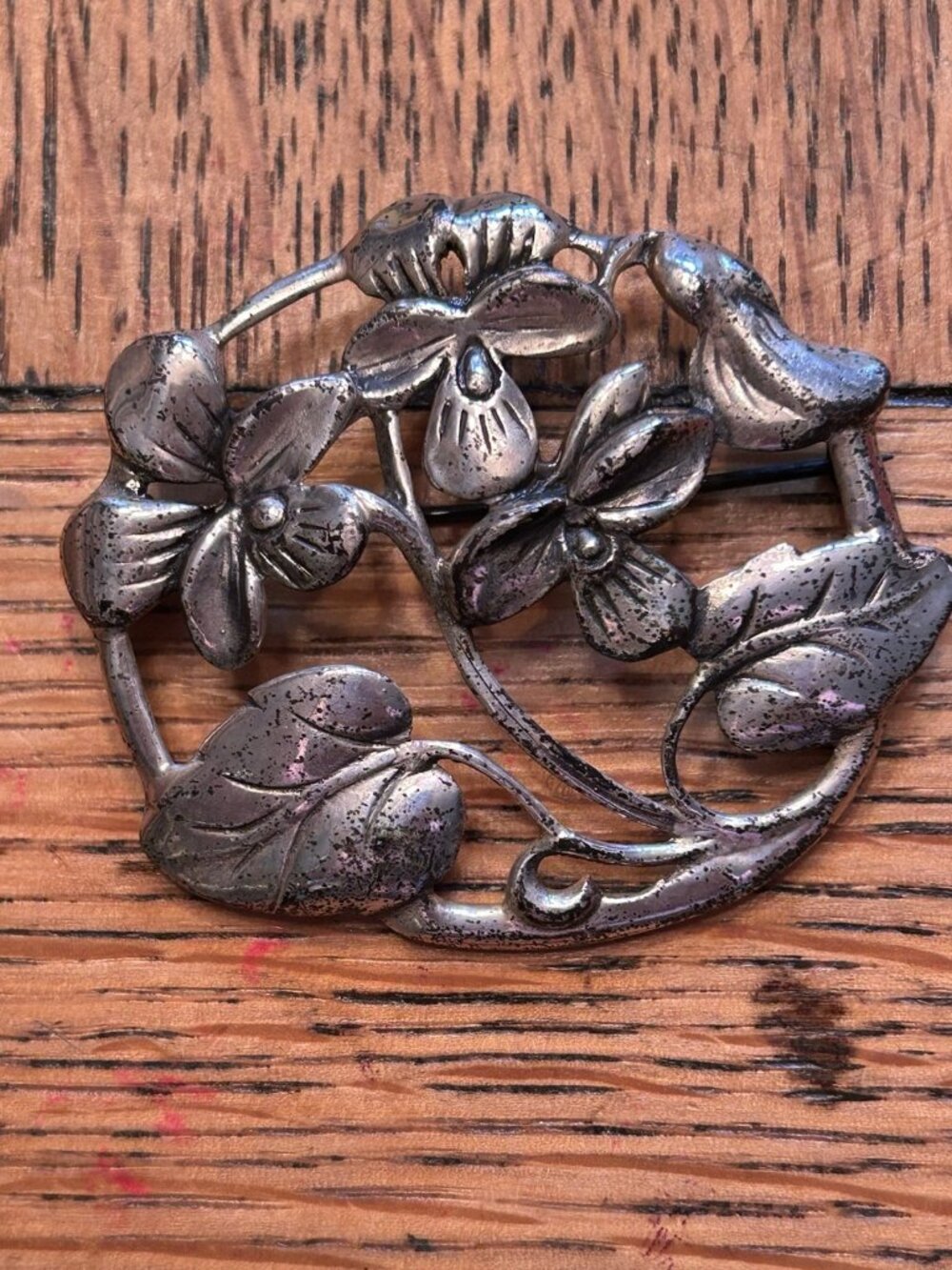 Vintage Danecraft Sterling Silver Flower Brooch 2x2" Pin 24.6g ~ 15-E1558 Signed
